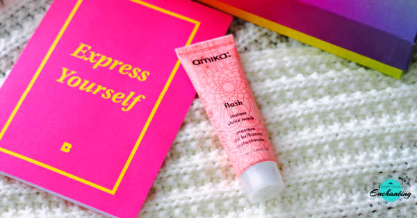 AMICA Flash Instant Shine Mask. Birchbox June 2021 Express Yourself unboxing & review