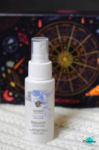 My daily night time skincare routine - naobay energising facial mist toner