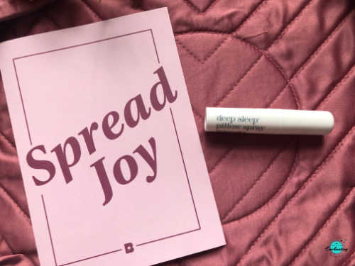 This Works Deep Sleep Pillow Spray. Birchbox December 2021 Spread Joy unboxing and review