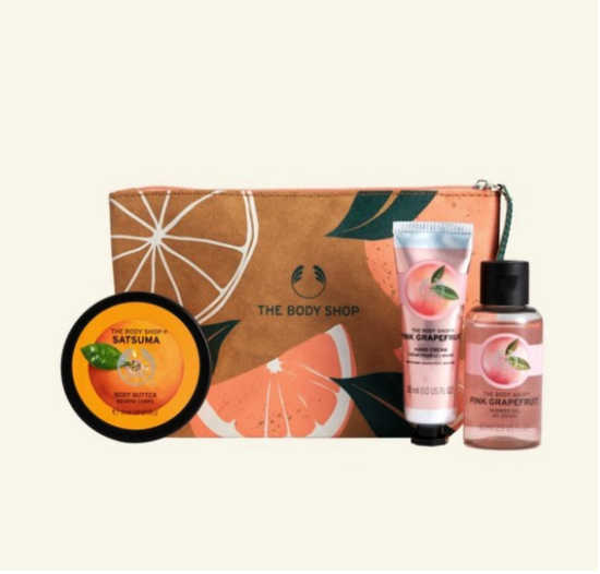 10 best thoughtful mother’s day 2022 The Body Shop beauty gift ideas. Mother’s day beauty gift guide for her, mother, beloved one. . The Body Shop® Zesty Satsuma & Pink Grapefruit Gift Bag
