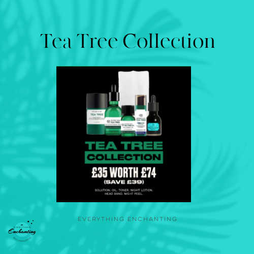 Tea Tree collection. 6 best the body shop gift sets ideas for Black Friday 2022. Christmas Body Shop best skincare, beauty gift collections to buy for her, women