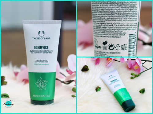 The body shop edelweiss cleansing concentrate face wash review