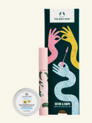 Top mother’s day beauty gift ideas from The Body Shop. The Body Shop® Define & Swipe Happy Go Lash Gift Set