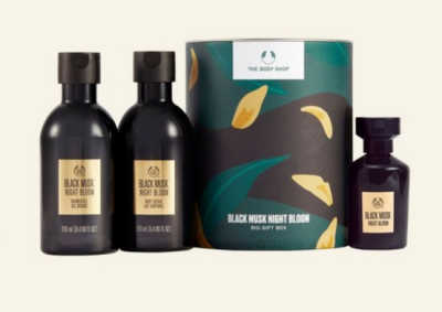 Top mother’s day beauty gift ideas from The Body Shop.The Body Shop® Black Musk Night Bloom Big Gift Box