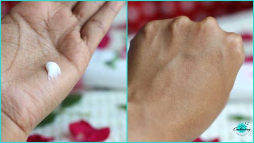 texture of Yardley  London English rose nourishing hand cream, review for dry skin hands
