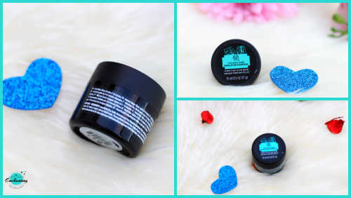 packaging. The body shop Himalayan charcoal purifying glow mask review. Body shop charcoal face mask review for dry, sensitive skin.