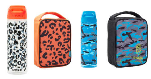 Back To School Giveaway 2023 (UK). win SMASH lunch bags and water bottles for kids.