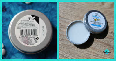Packaging of the body shop camomile sumptuous makeup cleansing butter