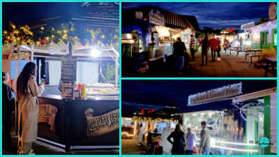  Food Zone at Gulliver’s land of lights lantern festival 2023 Milton Keynes. Is it worth visiting with kids.